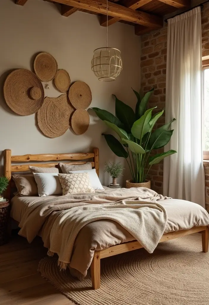 25 Bloxburg Parents Bedroom Ideas That Feel Elegant and Warm - 5. Earthy Textures