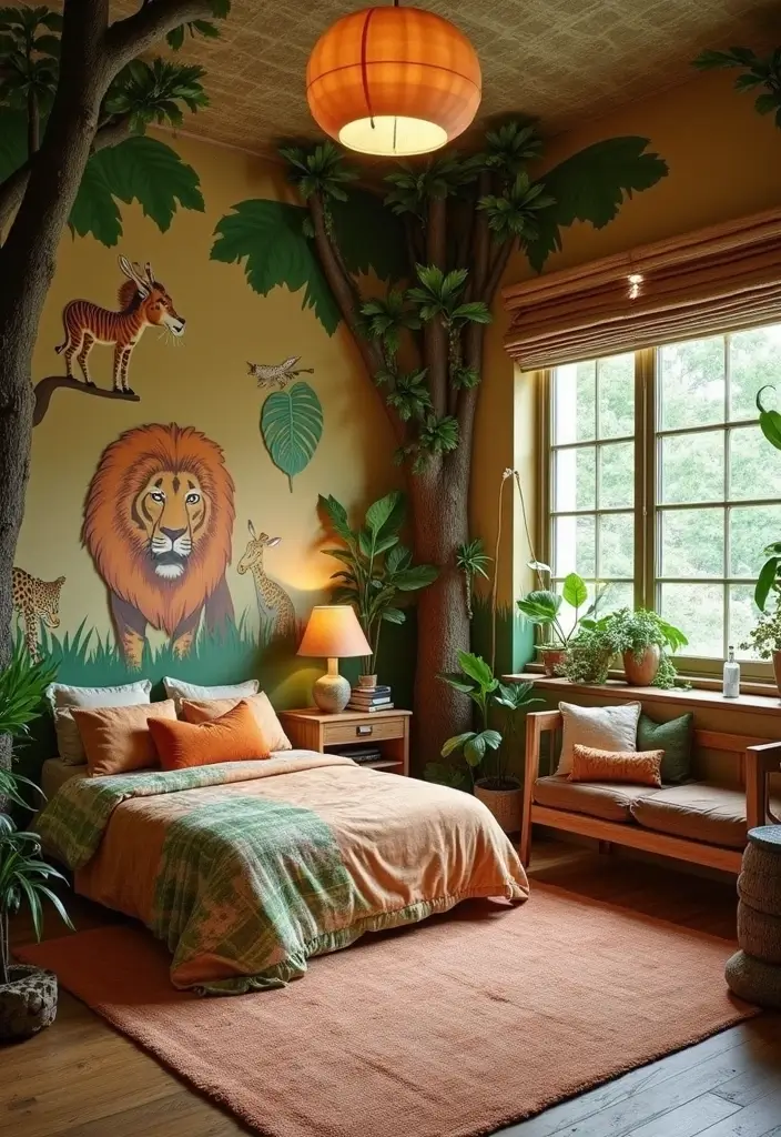 25 Club Roblox Bedroom Ideas That Feel Fun and Creative - 12. Roblox Jungle Safari