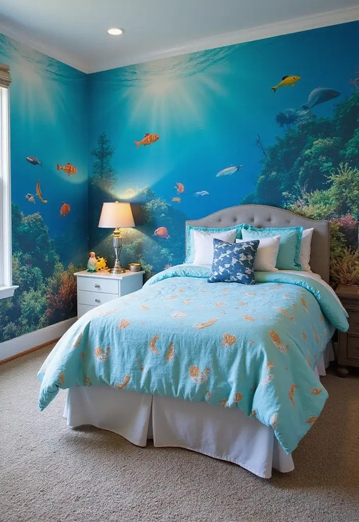25 Club Roblox Bedroom Ideas That Feel Fun and Creative - 22. Roblox Marine Adventure