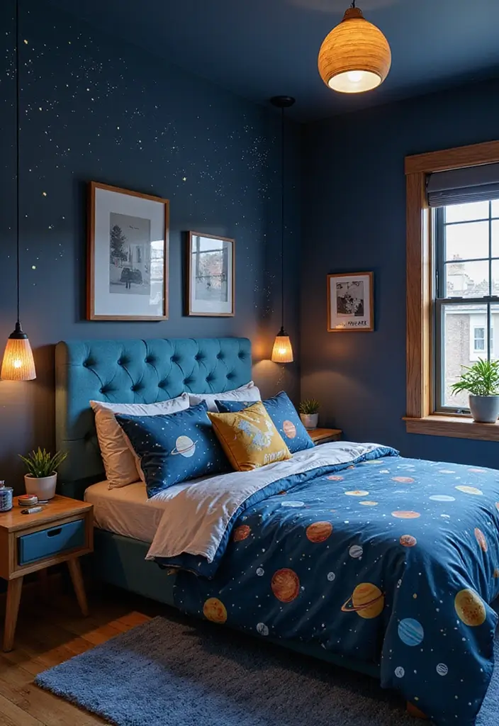 25 Club Roblox Bedroom Ideas That Feel Fun and Creative - 3. Roblox Space Explorer Room