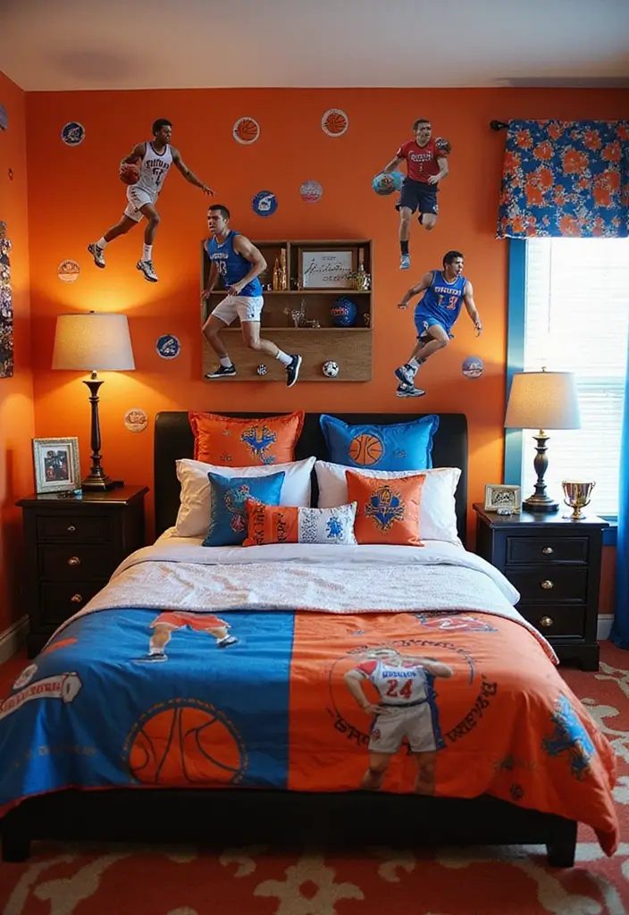 25 Club Roblox Bedroom Ideas That Feel Fun and Creative - 5. Roblox Sports Arena