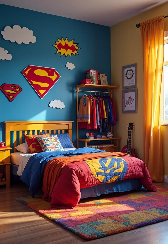25 Club Roblox Bedroom Ideas That Feel Fun and Creative - 9. Roblox Superhero Headquarters
