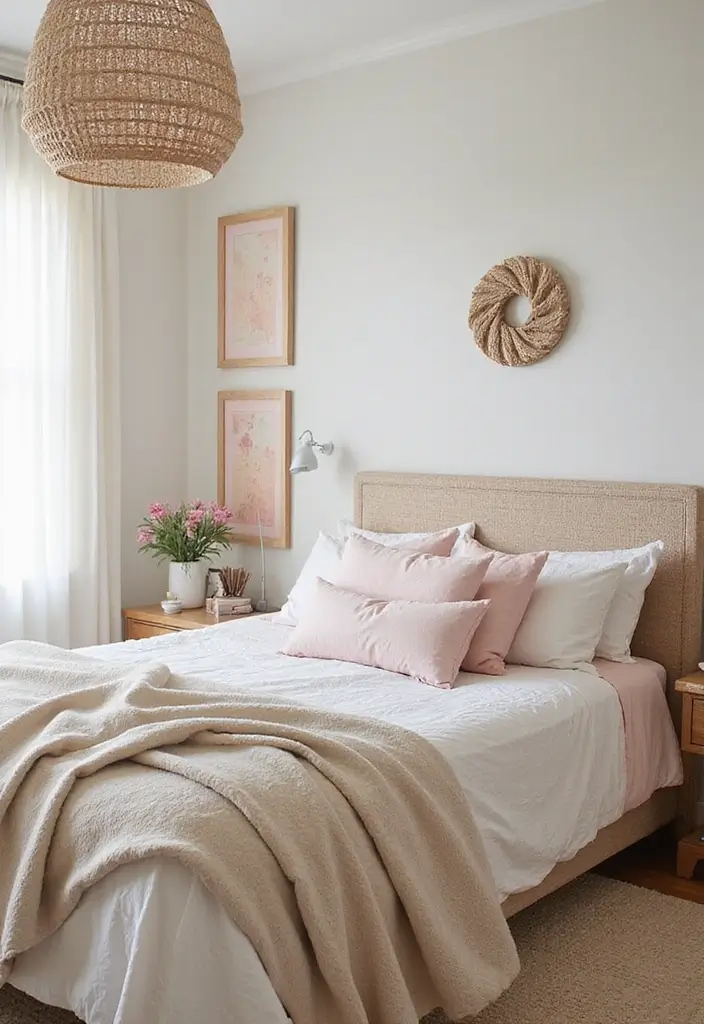 25 Cottage Core Bedroom Ideas That Bring Whimsical Charm Home - 22. Seasonal Decor Changes