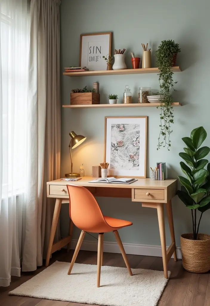 25 Grown Women Bedroom Ideas That Balance Comfort & Confidence - 21. Personal Retreat with a DIY Corner