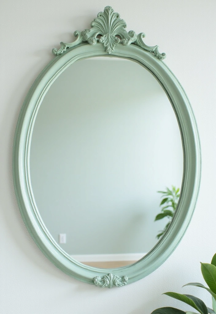 25 Mint Green Bedroom Ideas That Feel Cool & Refreshing - 16. Mint Green Mirrors