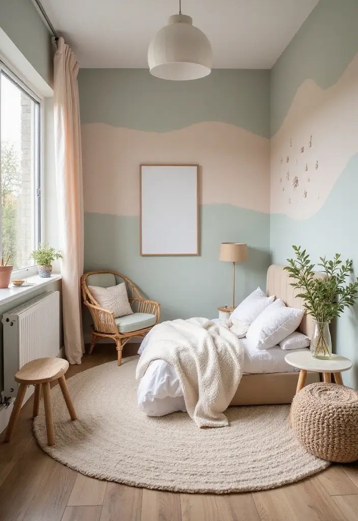 25 Small Primary Bedroom Ideas That Feel Calm & Luxurious - 14. Smart Use of Color