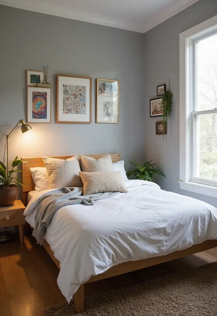 25 Small Primary Bedroom Ideas That Feel Calm & Luxurious - 20. Personal Touches