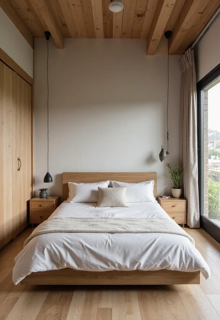 25 Small Primary Bedroom Ideas That Feel Calm & Luxurious - 21. Zen-inspired Decor