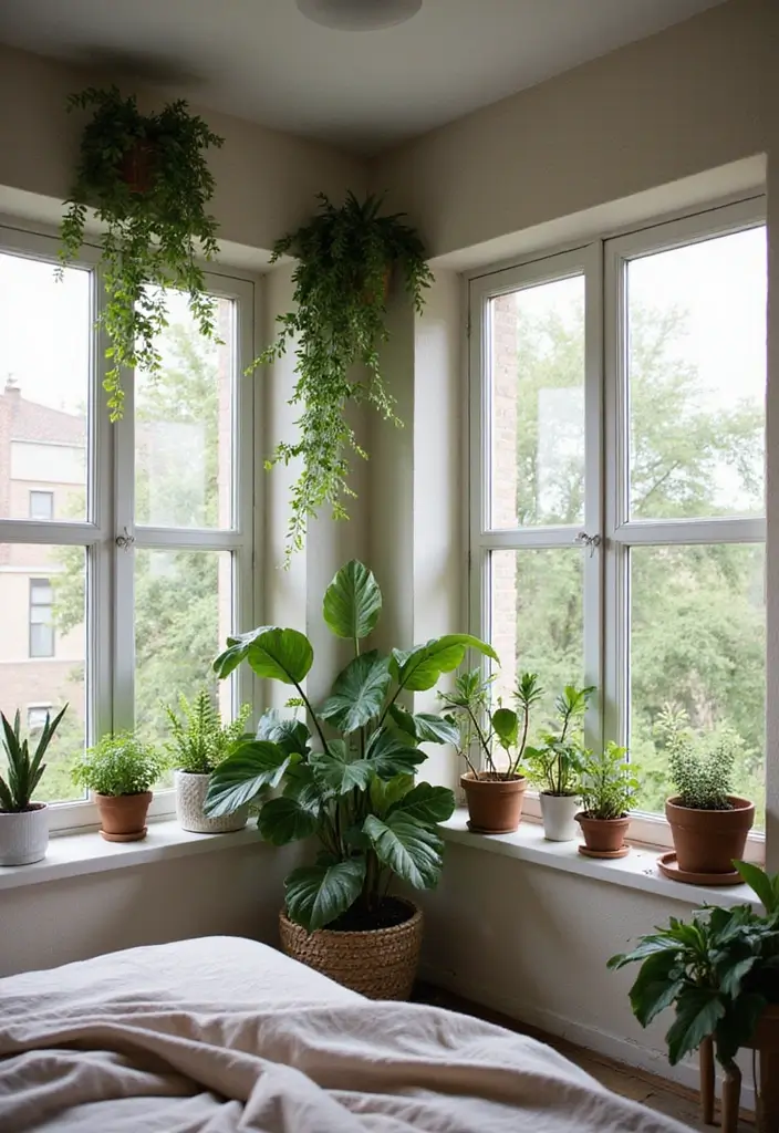 26 Girls Bedroom Ideas for Small Rooms That Are Sweet & Space-Savvy - 15. Lush Indoor Plants