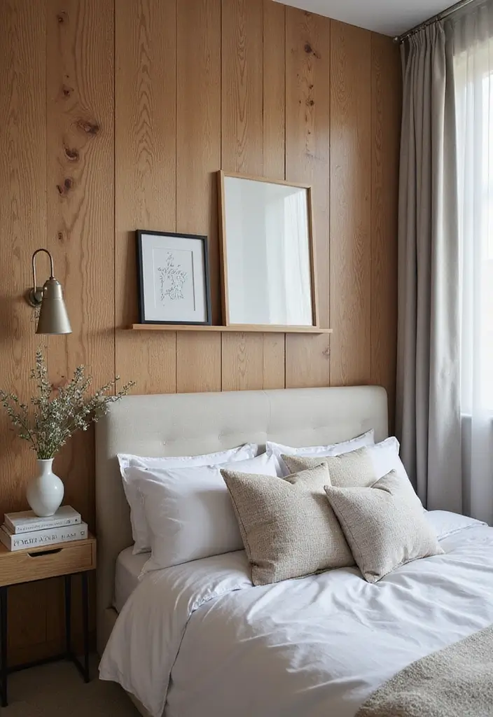 26 Girls Bedroom Ideas for Small Rooms That Are Sweet & Space-Savvy - 19. Textured Accent Walls