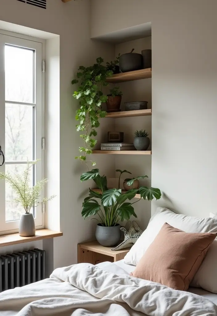 26 Ingenious Mezzanine Bedroom Small Loft Ideas - 13. Utilize Corner Spaces