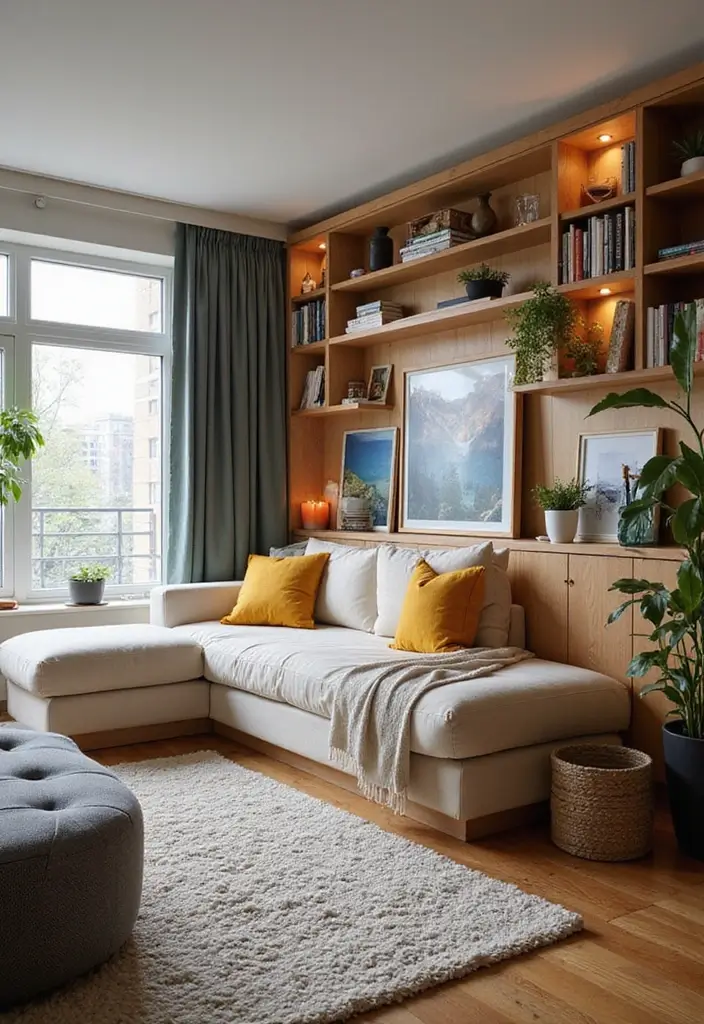 26 Ingenious Mezzanine Bedroom Small Loft Ideas - 2. Multi-Functional Furniture