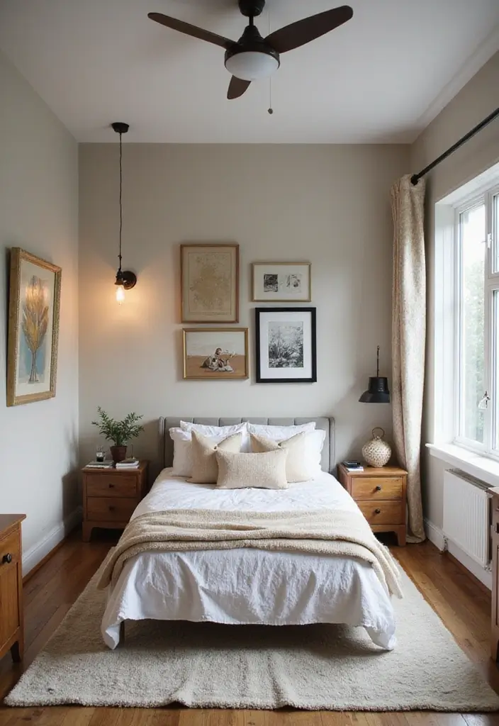 26 Ingenious Mezzanine Bedroom Small Loft Ideas - 24. Personalize with Decorative Accents