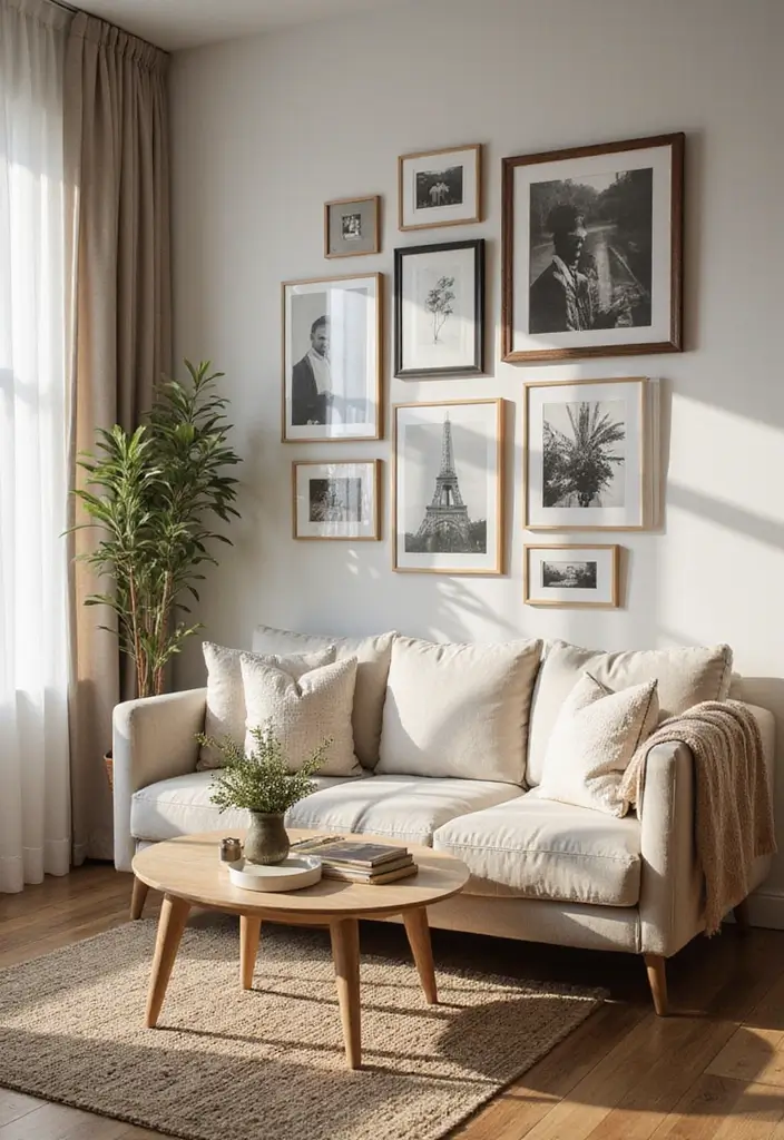 27 One Bedroom Apartment Ideas That Feel Spacious & Modern - 12. Personal Touches