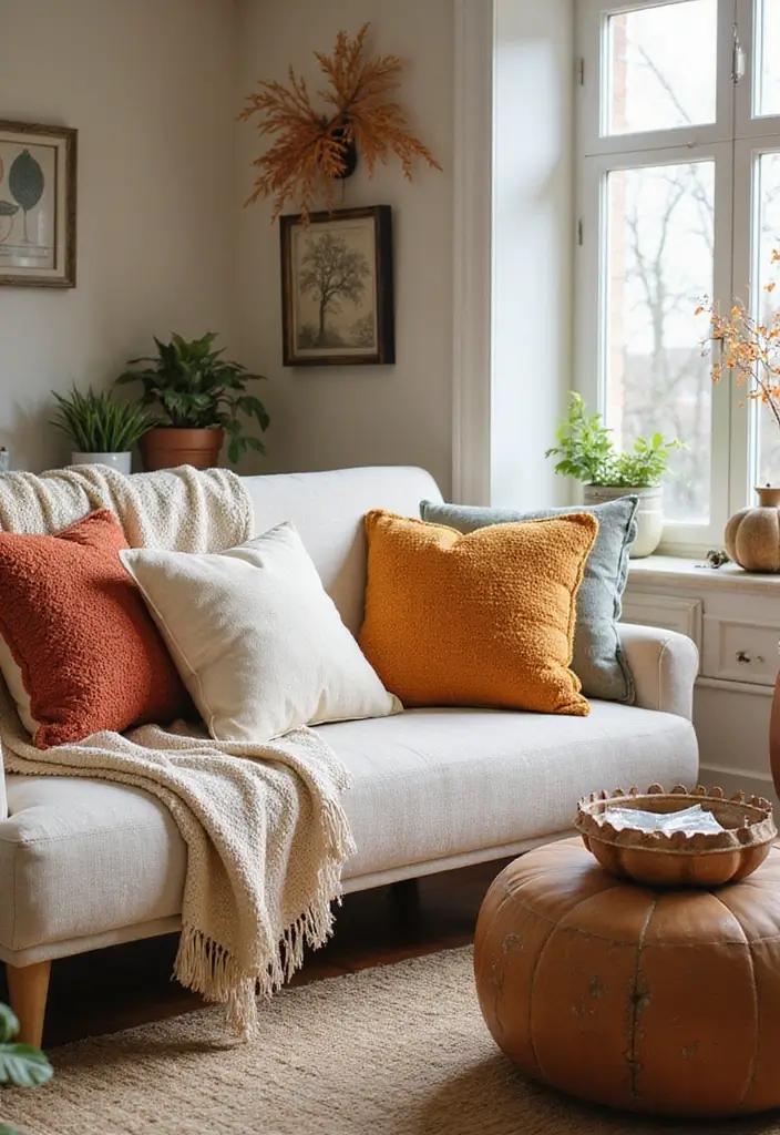 27 One Bedroom Apartment Ideas That Feel Spacious & Modern - 27. Seasonal Decor Swaps