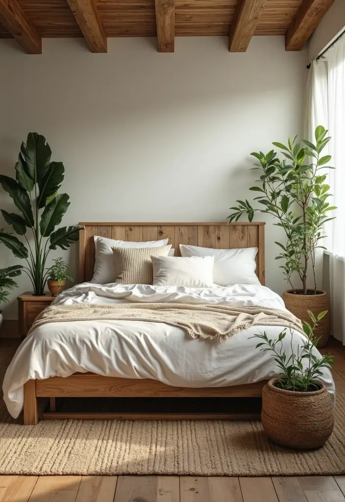 27 Western Boho Bedroom Ideas That Mix Wild Spirit and Style - 4. Natural Elements