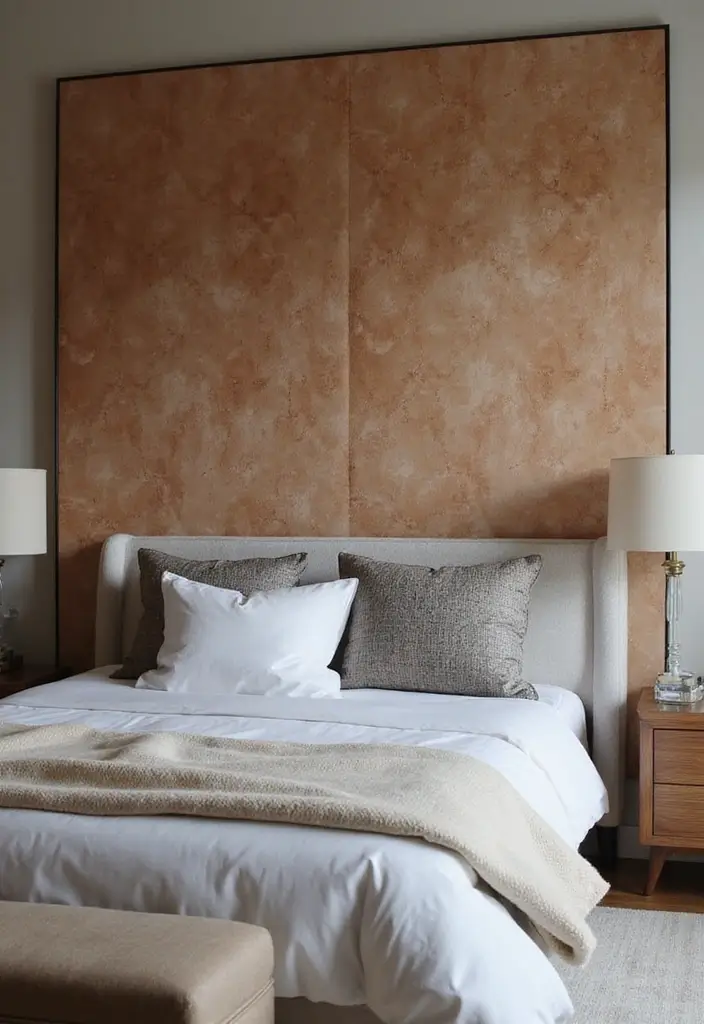 29 Apartment Bedroom Decor Ideas That Feel Cozy and Chic - 7. Statement Headboards