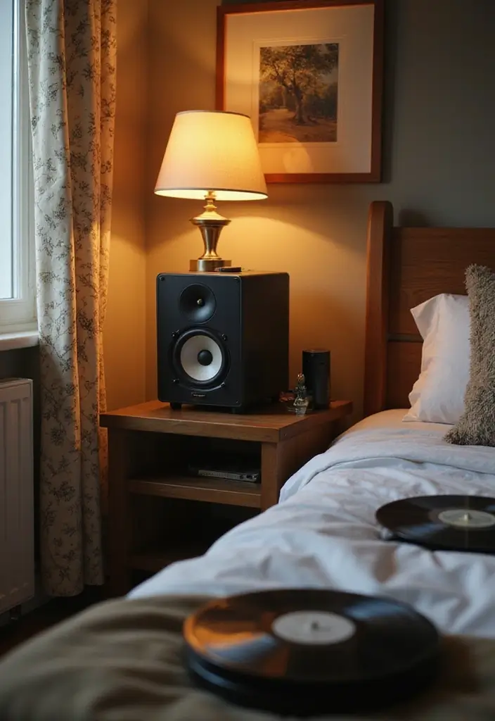 29 Romantic Bedroom Ideas for Him's Birthday That Feel Personal & Cozy - 15. Customized Playlist