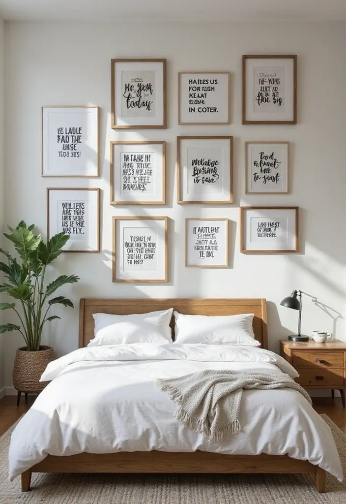 30 Bedroom Ideas for Black Women That Feel Bold, Beautiful & Empowering - 11. Inspirational Quotes