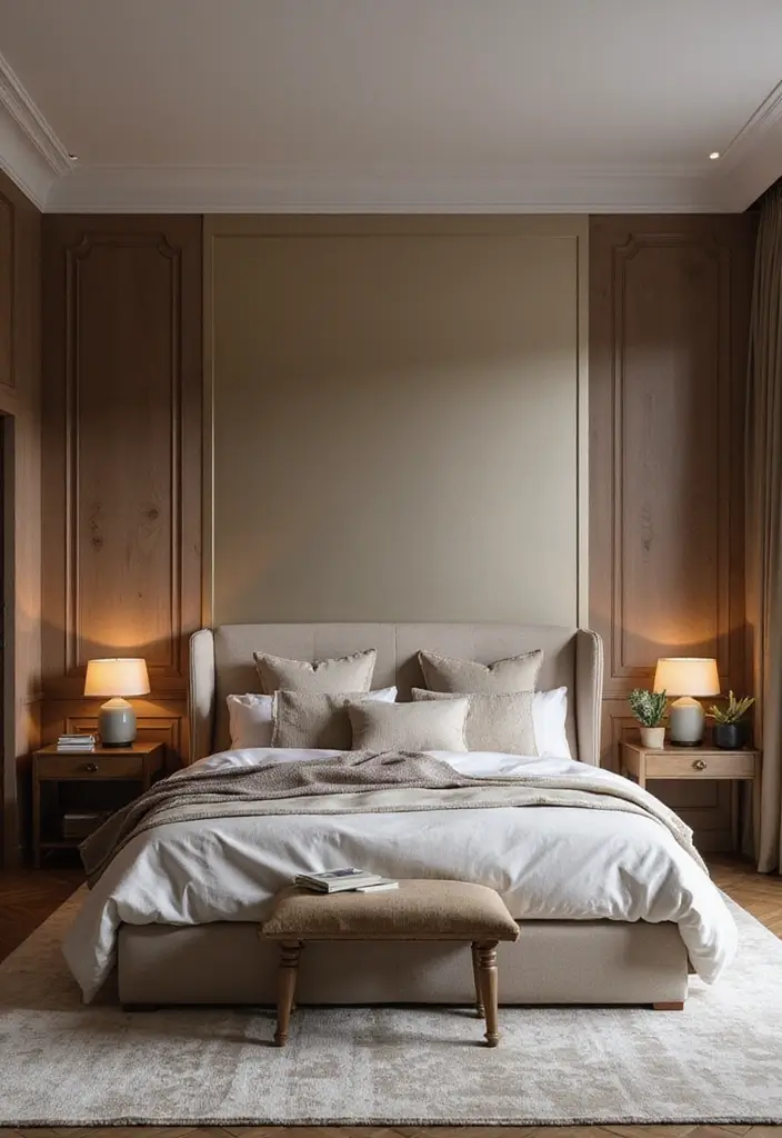 30 Bedroom Ideas for Black Women That Feel Bold, Beautiful & Empowering - 12. Monochromatic Schemes