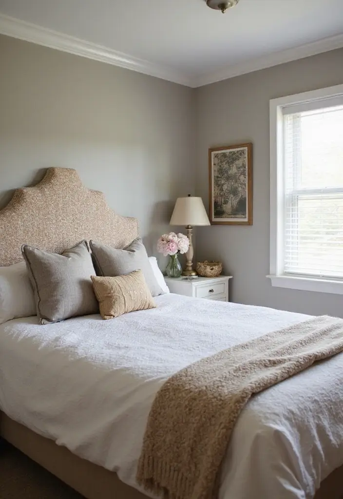 30 Bedroom Ideas for Black Women That Feel Bold, Beautiful & Empowering - 18. Unique Headboard Designs