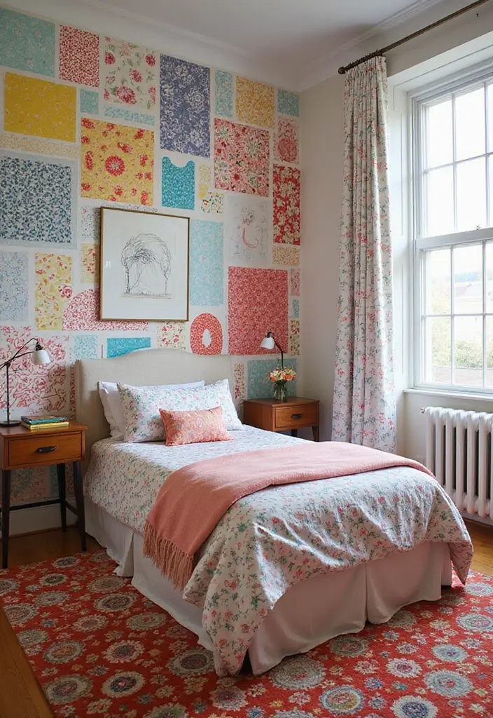 30 Bedroom Ideas for Black Women That Feel Bold, Beautiful & Empowering - 29. Playful Patterns