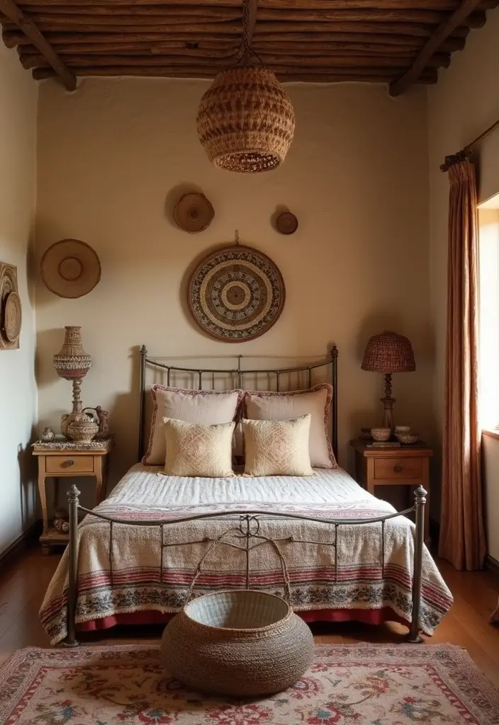 30 Bedroom Ideas for Black Women That Feel Bold, Beautiful & Empowering - 5. Cultural Touches