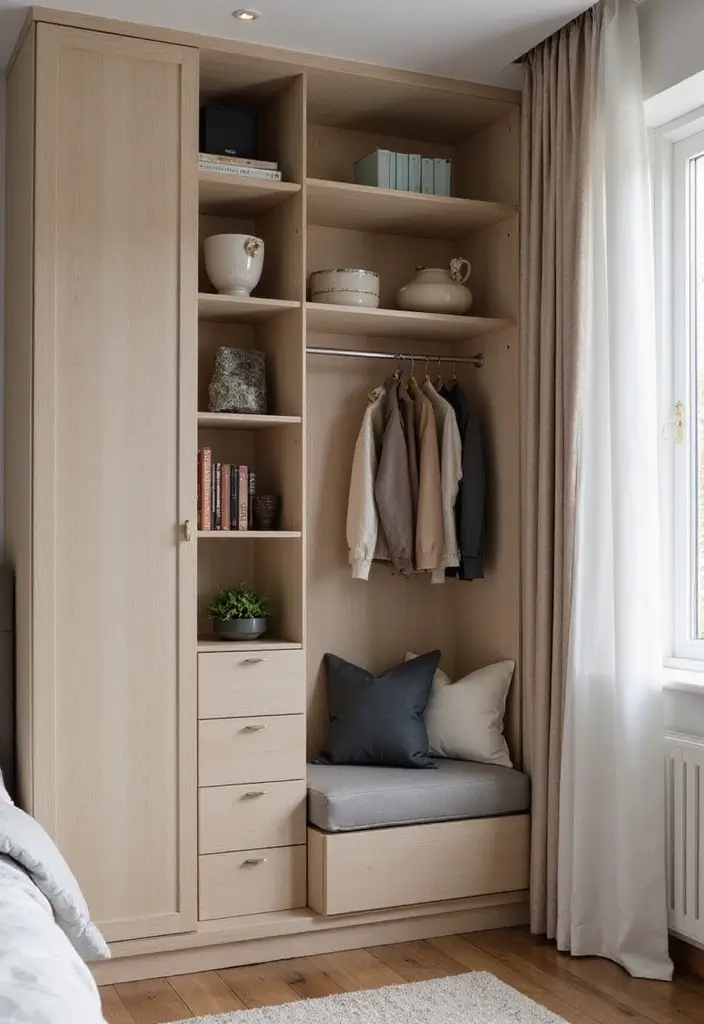 30 Bedroom Wardrobe Design Ideas That Maximize Space Beautifully - 2. Corner Wardrobes