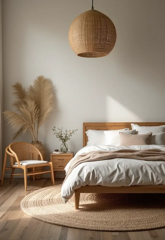 30 Forest Green Bedroom Ideas That Bring Nature Indoors - 21. Sustainable Materials