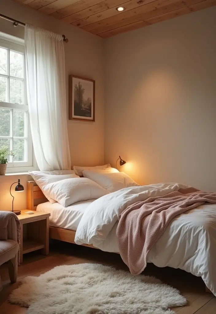 30 Men’s Small Bedroom Ideas That Feel Minimal & Masculine - 30. Create a Relaxing Atmosphere