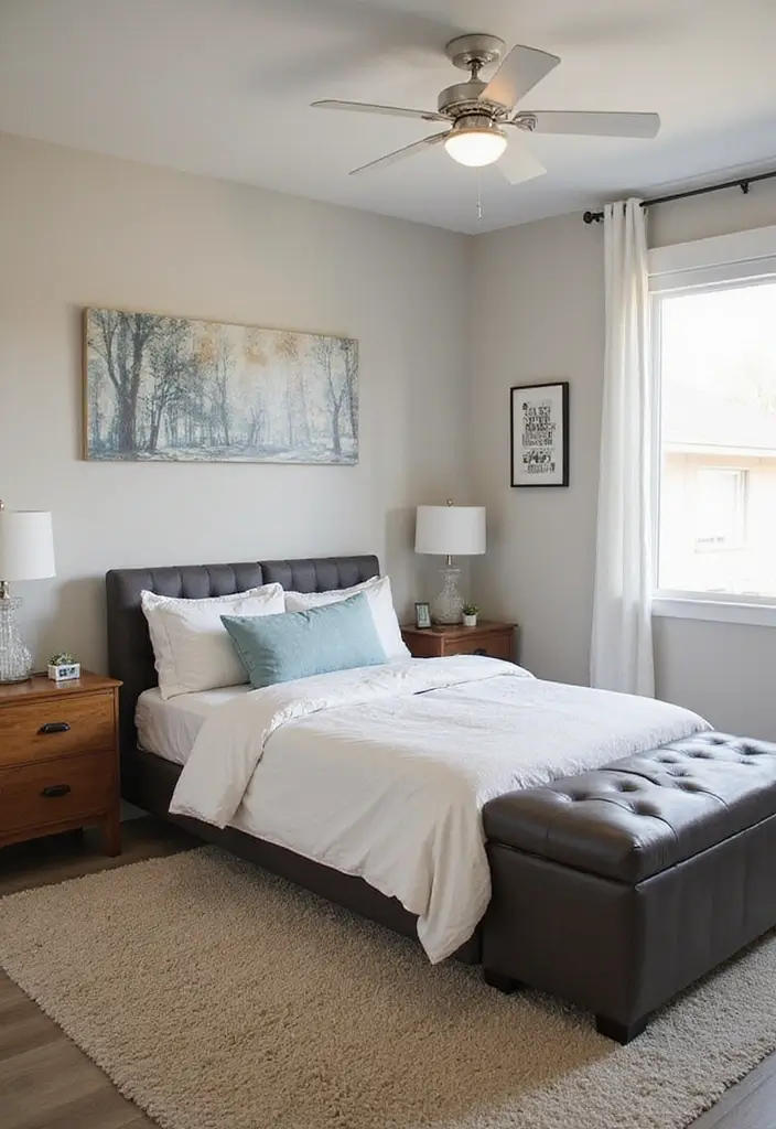 30 Shared Bedroom Ideas for Teens That Are Trendy & Functional - 2. Multifunctional Furniture to Maximize Space