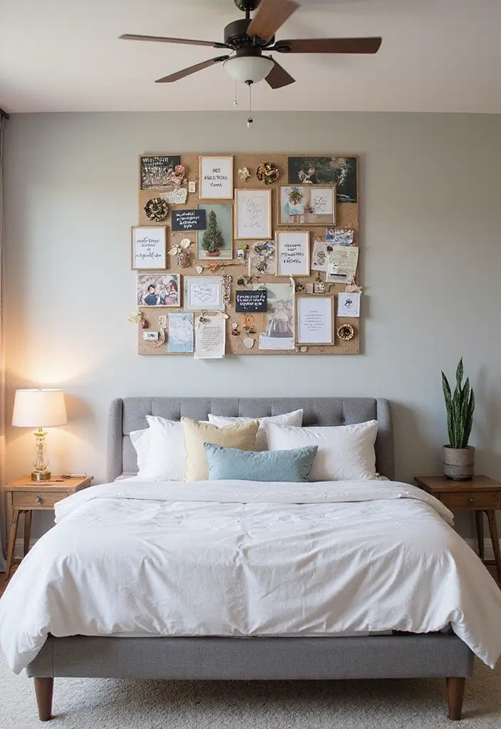 30 Shared Bedroom Ideas for Teens That Are Trendy & Functional - 27. Shared Goals and Vision Boards