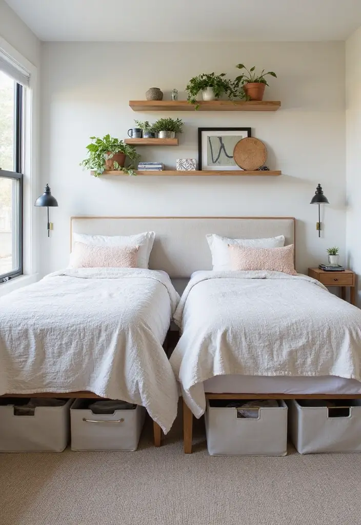 30 Shared Bedroom Ideas for Teens That Are Trendy & Functional - 6. Smart Storage Solutions That Work