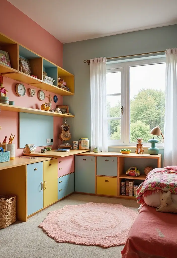 30 Toca Boca Big Family House Ideas Bedroom That Feel Fun & Cozy - 20. Fun and Functional