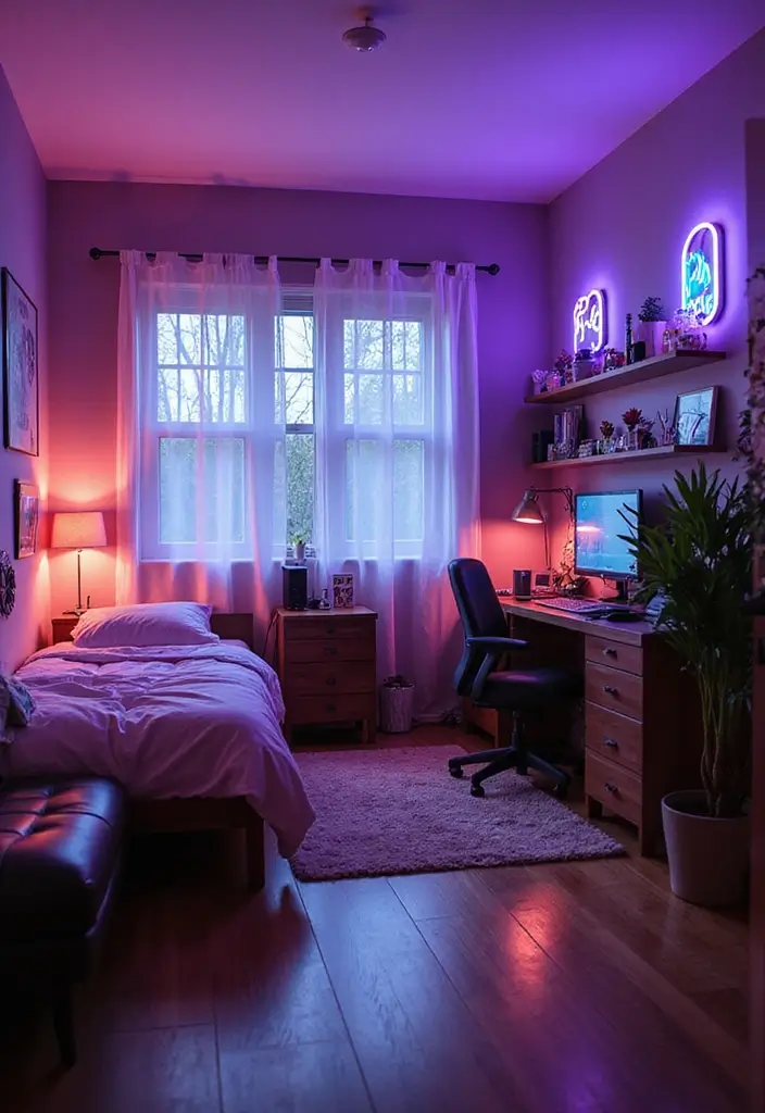 30 Toca Boca Room Ideas Big Family House Bedroom Twins Edition - 11. Tech-Savvy Space