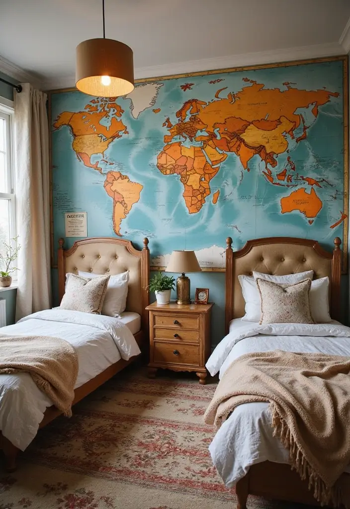 30 Toca Boca Room Ideas Big Family House Bedroom Twins Edition - 12. Adventure Travel Theme