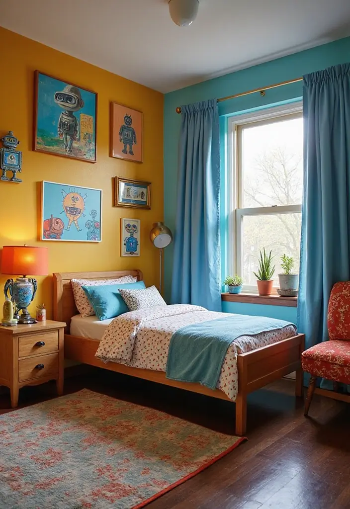 30 Toca Boca Room Ideas Big Family House Bedroom Twins Edition - 22. Robot Revolution