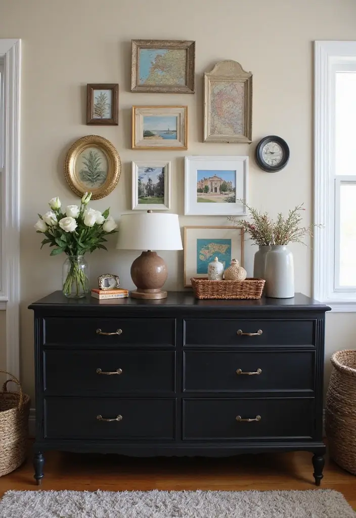 25 Black Dresser Bedroom Ideas That Anchor Any Space - 25. Personal Touches