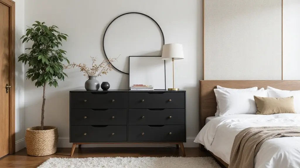 25 Black Dresser Bedroom Ideas That Anchor Any Space