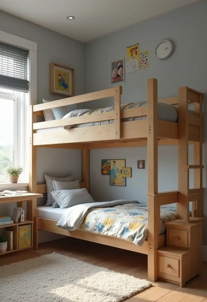 25 Boys Loft Bedroom Ideas That Are Fun & Space-Saving - 18. Portable Play Tables