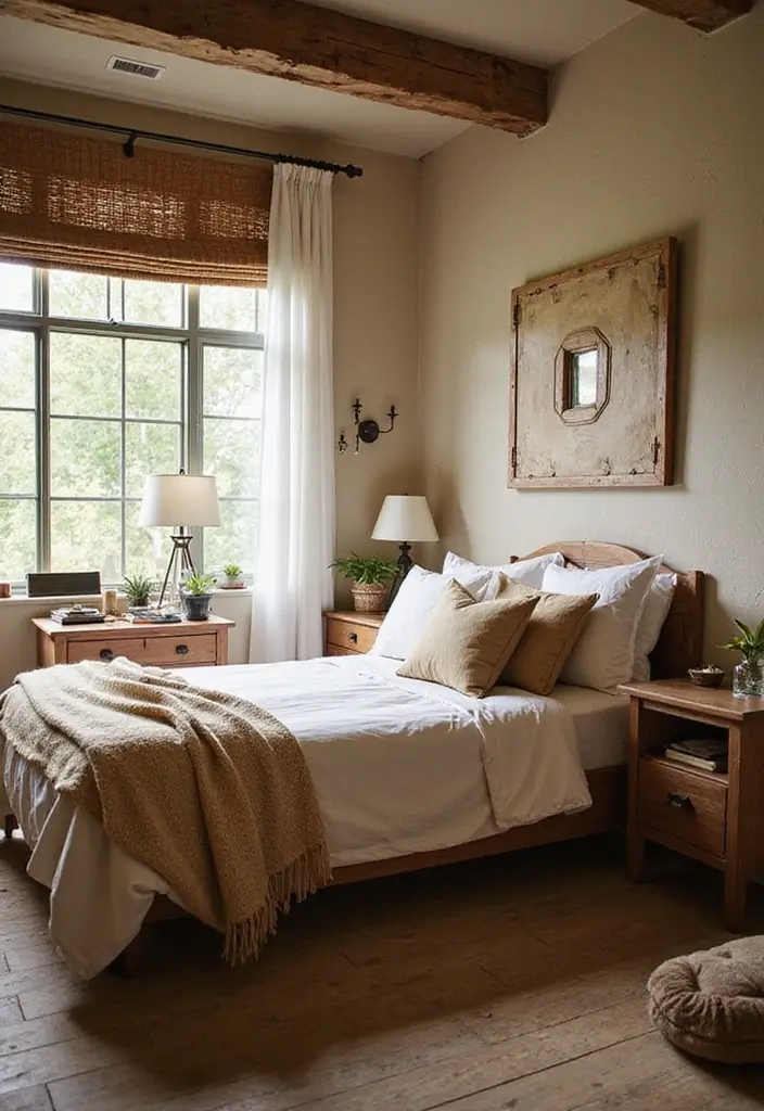 25 Horse Bedroom Ideas for Teens That Feel Rustic and Free-Spirited - 20. Rustic Window Treatments