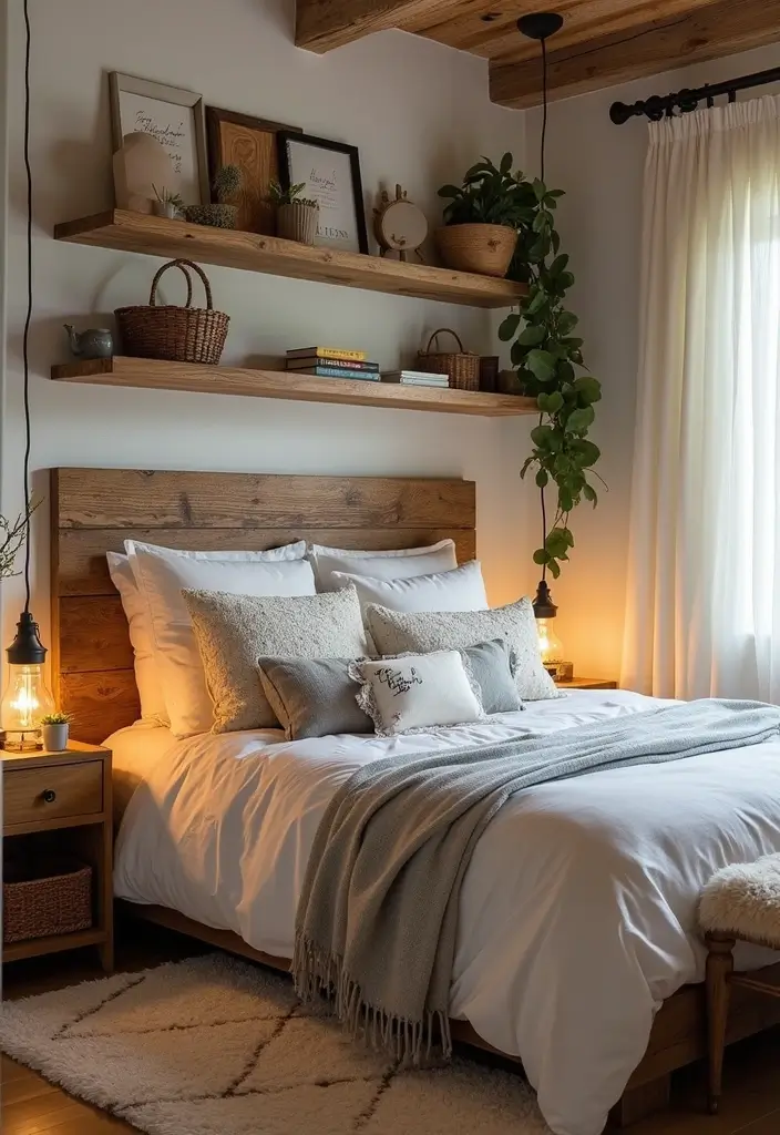 25 Horse Bedroom Ideas for Teens That Feel Rustic and Free-Spirited - 3. Rustic Wood Accents