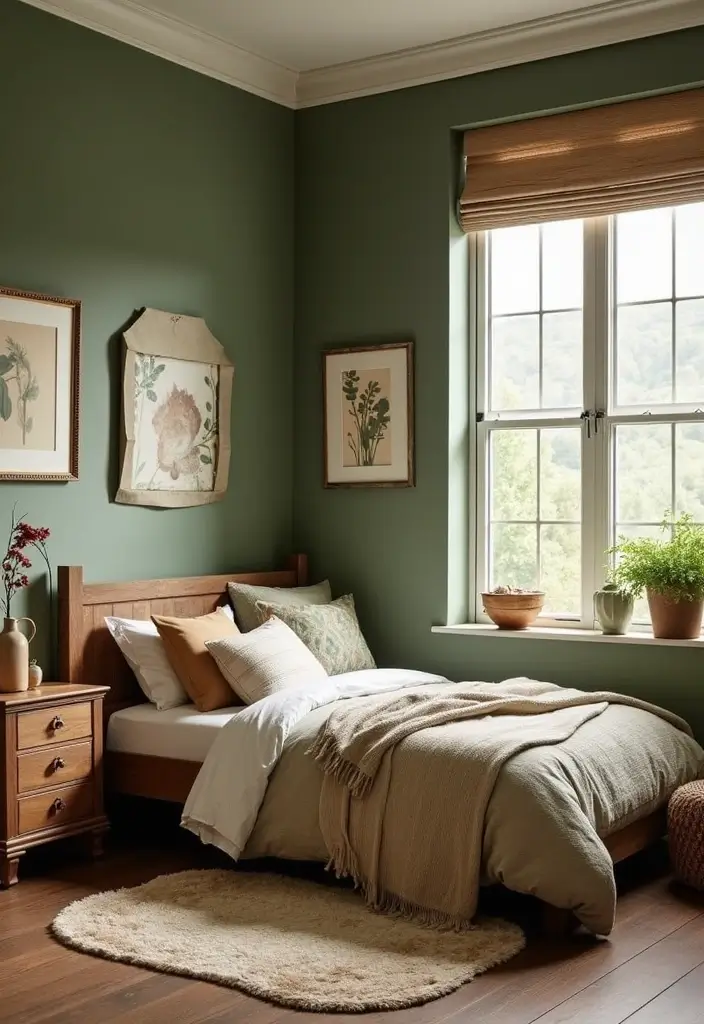 25 Horse Bedroom Ideas for Teens That Feel Rustic and Free-Spirited - 4. Nature-Inspired Color Palette