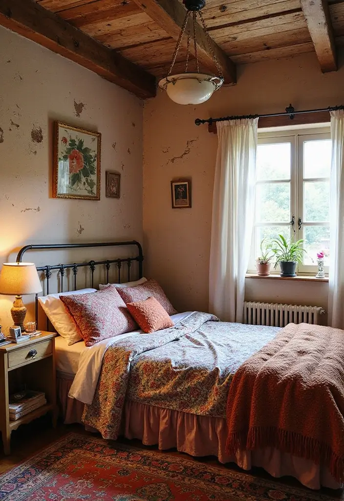 25 Kids Room Ideas for Girls Bedroom That Feel Magical - 21. Charming Vintage Bohemian