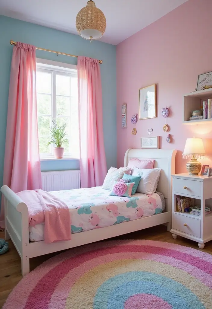 25 Kids Room Ideas for Girls Bedroom That Feel Magical - 5. Whimsical Unicorn Wonderland