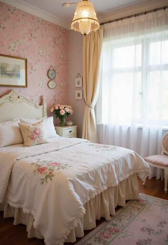 25 Kids Room Ideas for Girls Bedroom That Feel Magical - 7. Vintage Tea Party