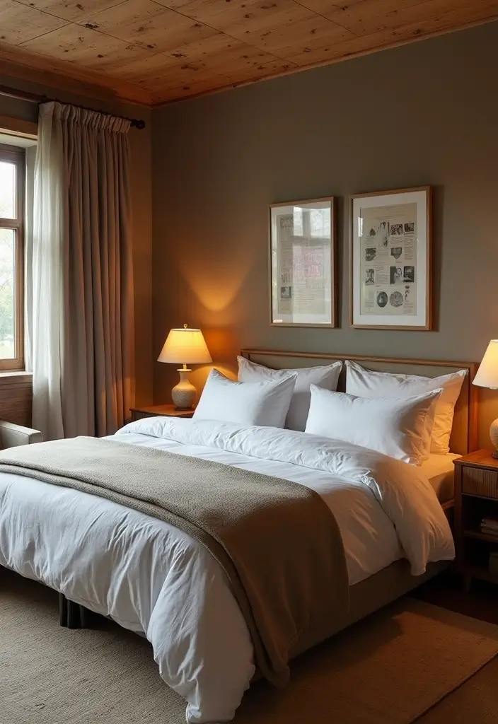 25 King Size Bed in Small Bedroom Ideas That Actually Work - 21. Create a Cozy Reading Nook