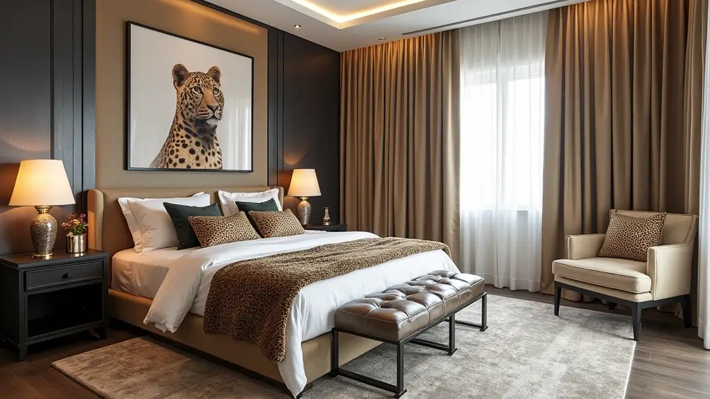 25 Leopard Print Bedroom Ideas That Feel Bold & Chic