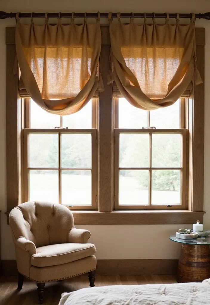 25 Western Bedroom Ideas for Teens That Channel Cowboy Energy - 10. Rustic Window Treatments