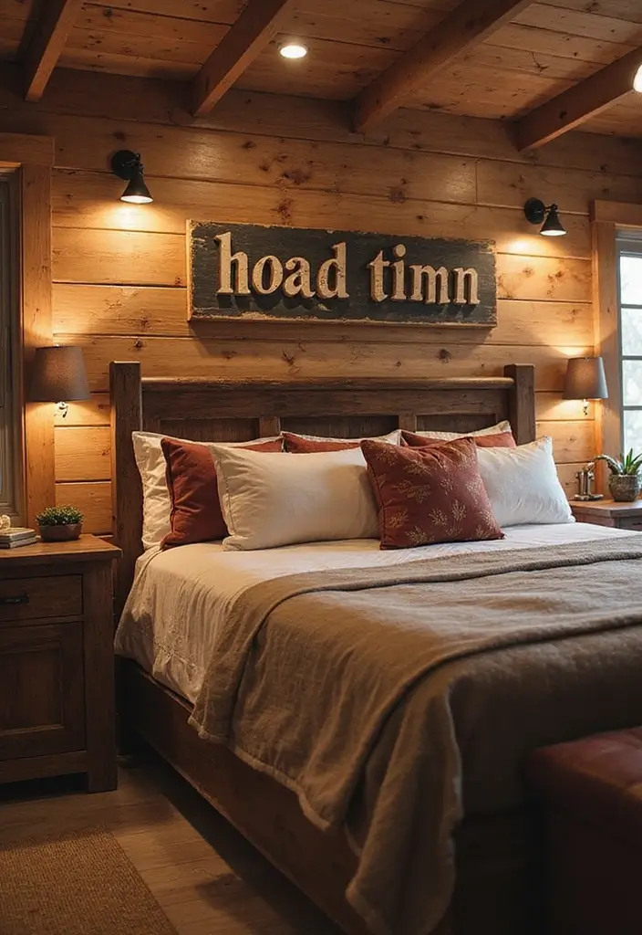 25 Western Bedroom Ideas for Teens That Channel Cowboy Energy - 13. Personalized Name Signs